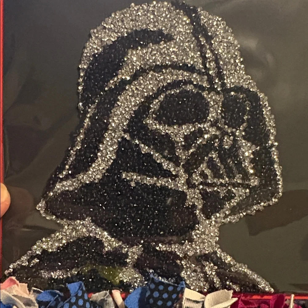 🆕Papyrus/Disney ‘Star Wars’ “Darth Vader” Beaded Birthday Greeting Card